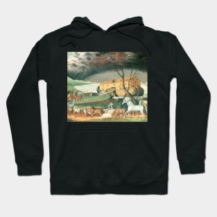 Noah's Ark by Edward Hicks Hoodie